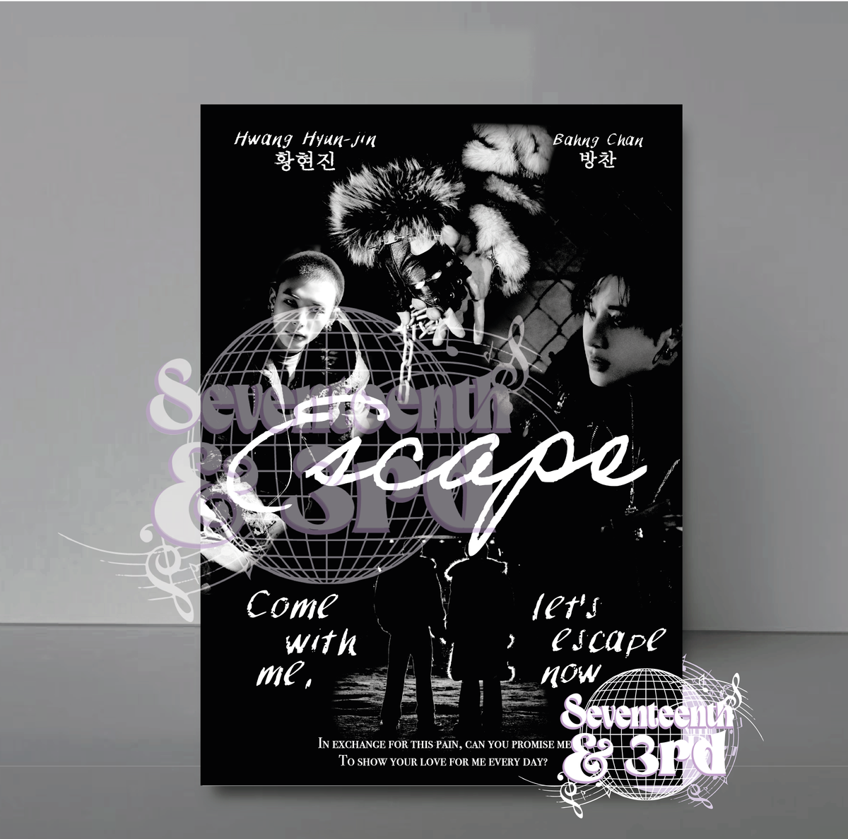 "Escape" Stray kids inspired Movie *Printable download*