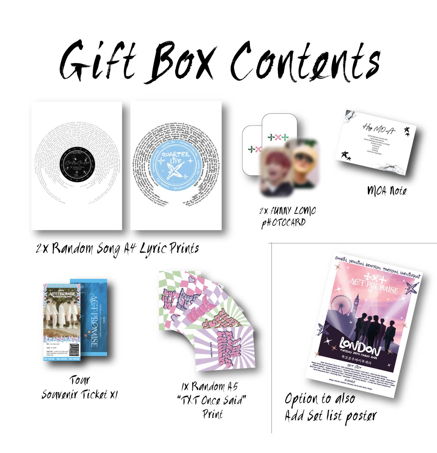 TXT Mystery Gift Box