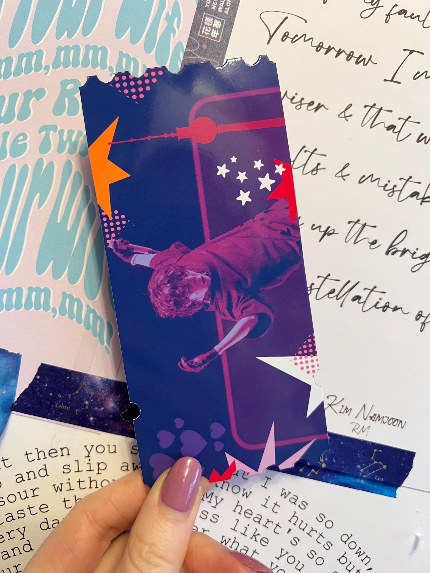 J-hope souvenir Ticket  Berlin festival Inspiration