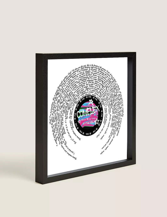 Stray Kids 樂-STAR "COMFLEX" Lyric Wall Print || Rock Star Album || Megaverse || Full Song Lyrics