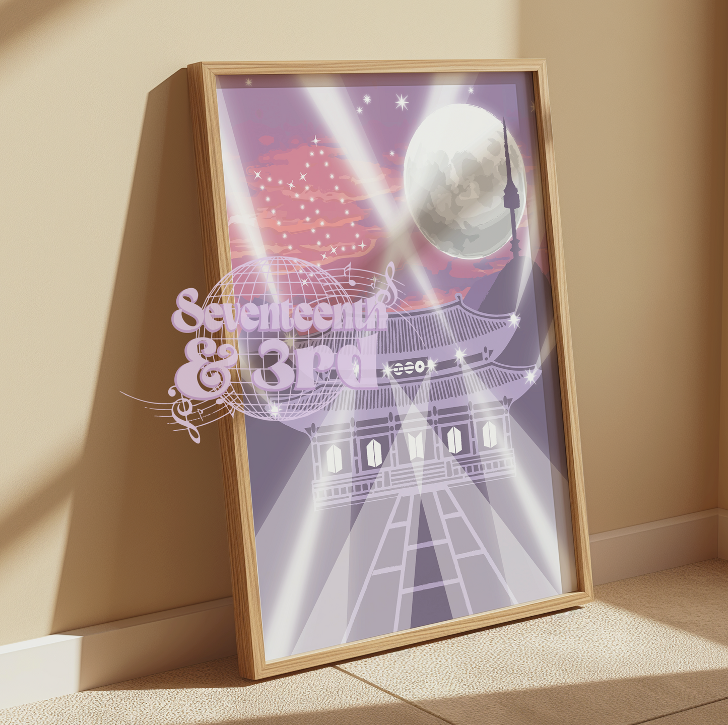 Arirang Tour Inspired Art print