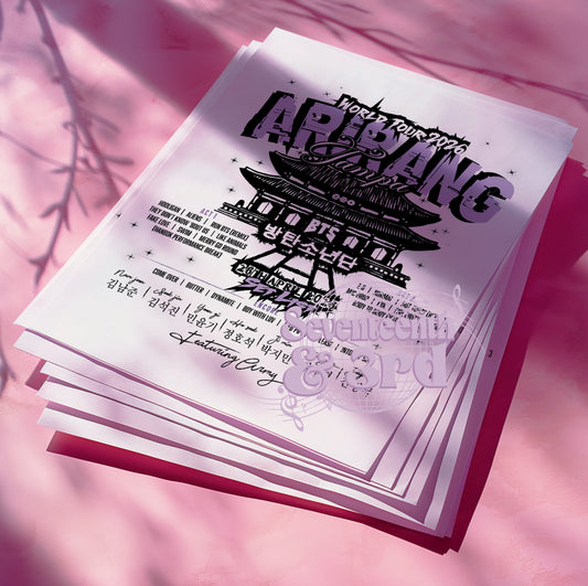Arirang Tour "Your City" Set List 2026