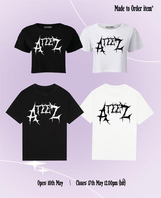 Ateez inspired ROCK T-shirt's