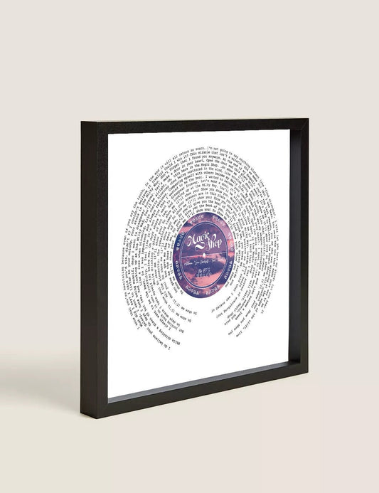 BTS "Magic Shop" Lyric K-pop Music Print