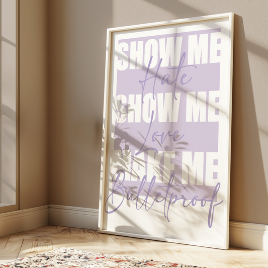 "NORMAL" BTS Inspired Art print