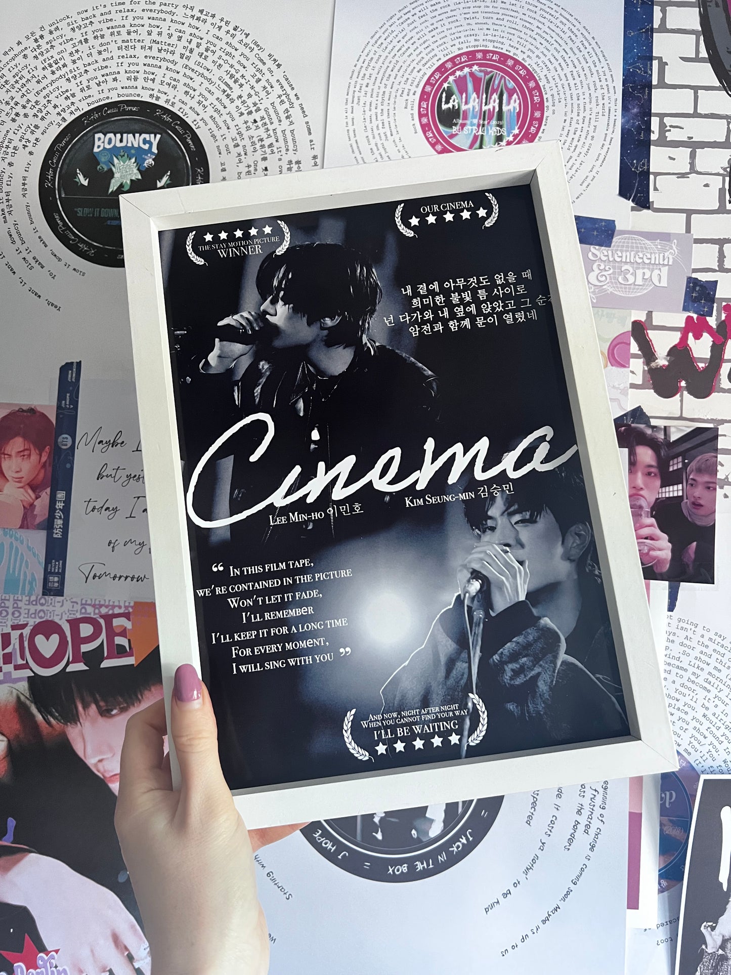 "Cinema" Stray Kids Movie inspired poster