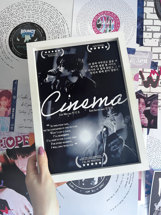 "Cinema" Stray Kids Movie inspired poster