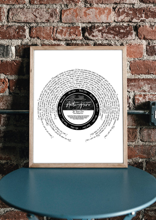 Anti-Hero Print (TS) || Midnights Album *A4 Print