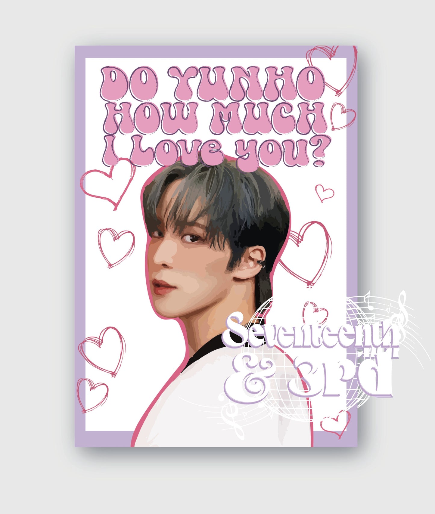 Ateez Greetings Card A6
