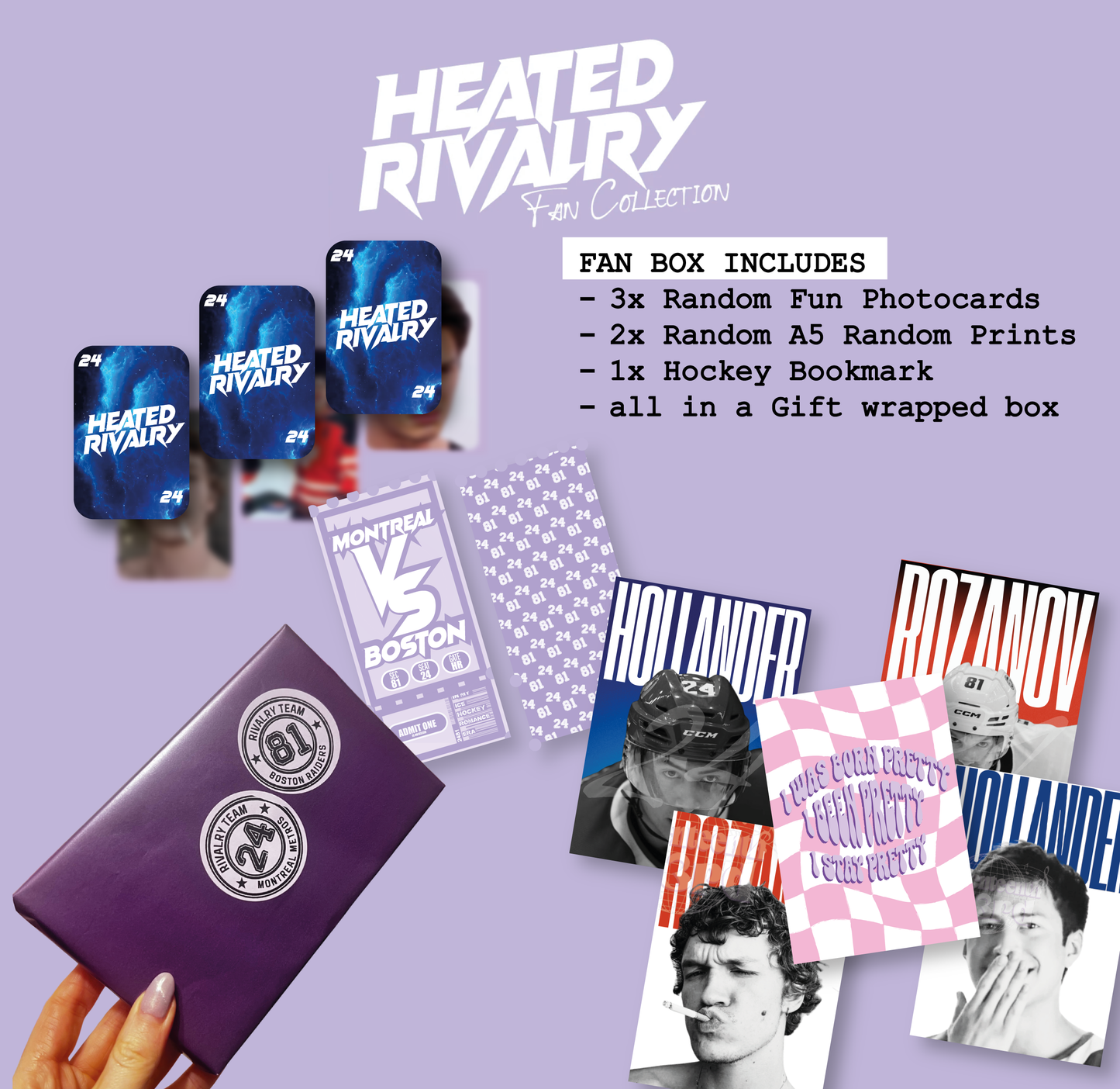 Heated Hockey Fan Gift Box