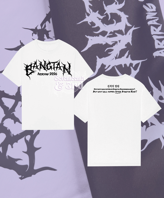 The Ararang BTS ROCK Box fit T-shirt *preorder*