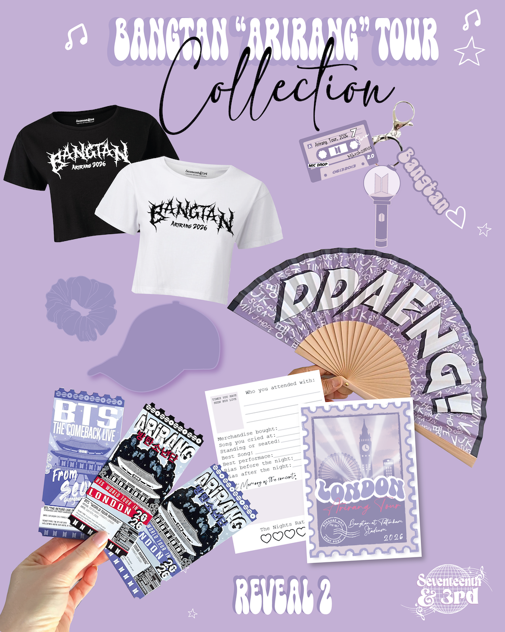 Bangtan "Arirang Tour" Key chain