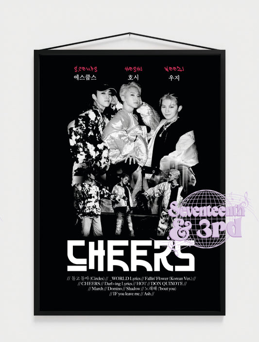 Seventeen Leaders "cheers" Print
