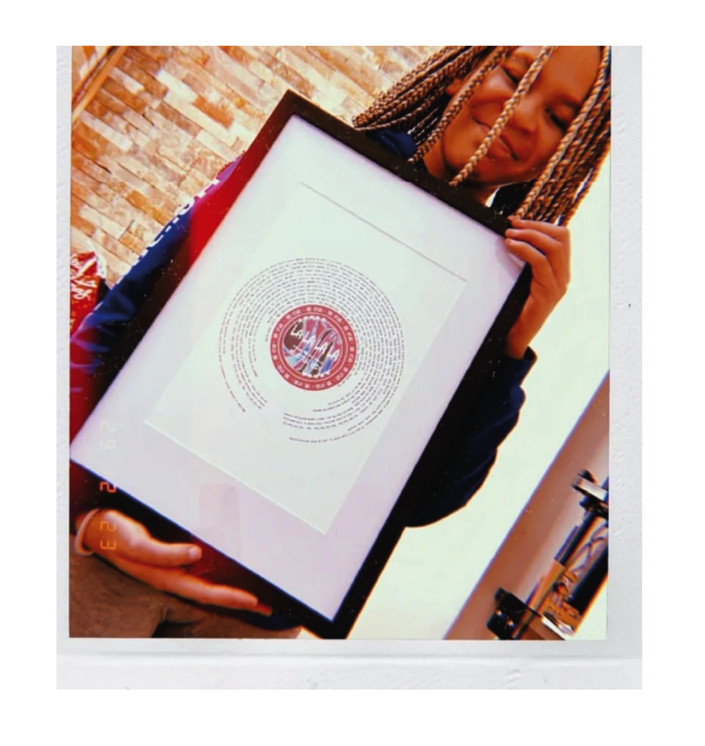 Your choice of song Lyric Print