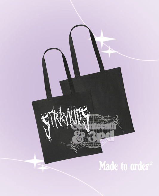 Stray Kids inspired Rocker Tote Bags
