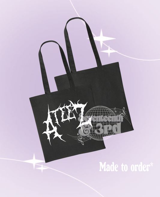ATEEZ inspired Rocker Tote Bags