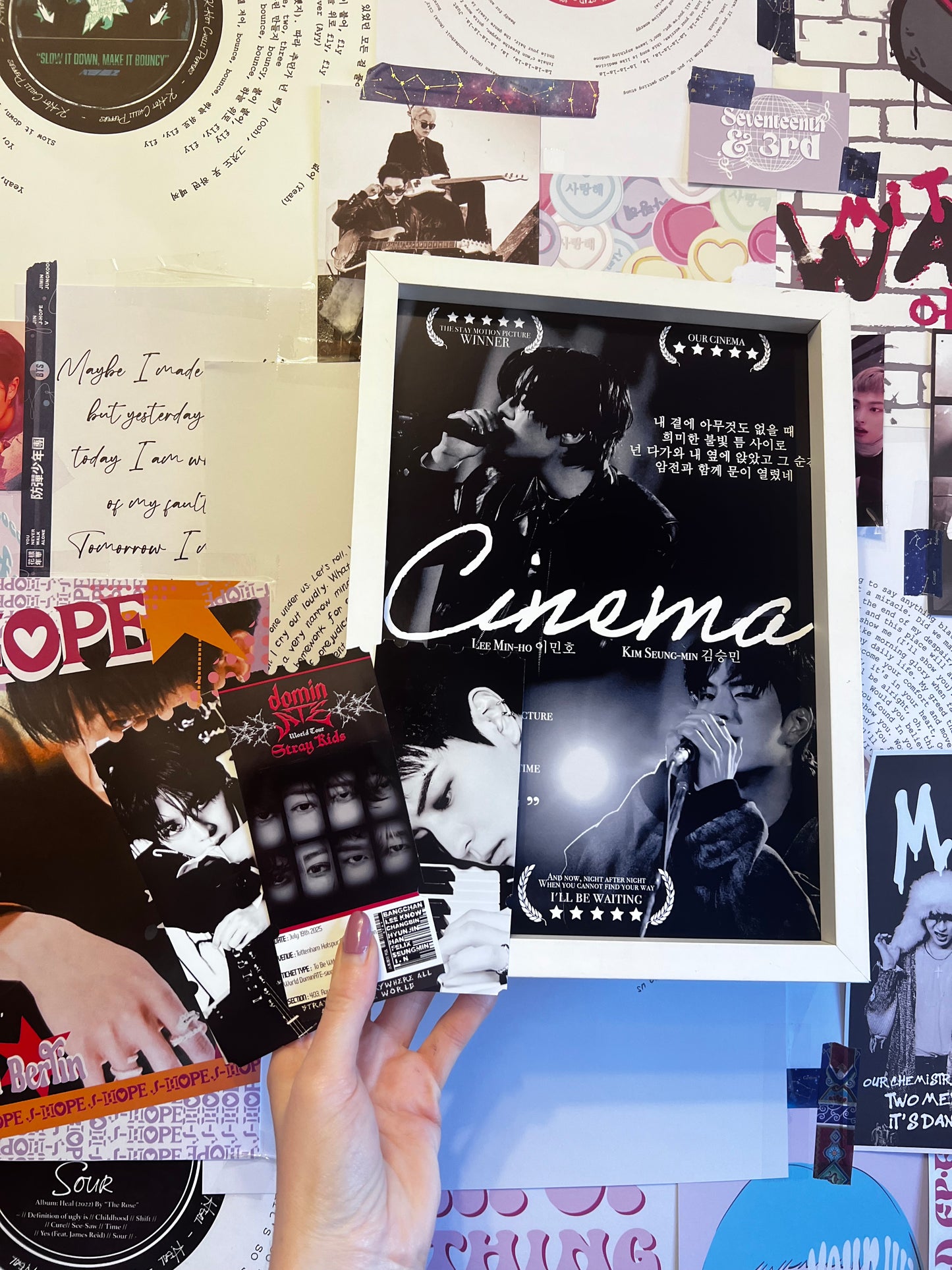 "Cinema" Stray Kids Movie inspired poster