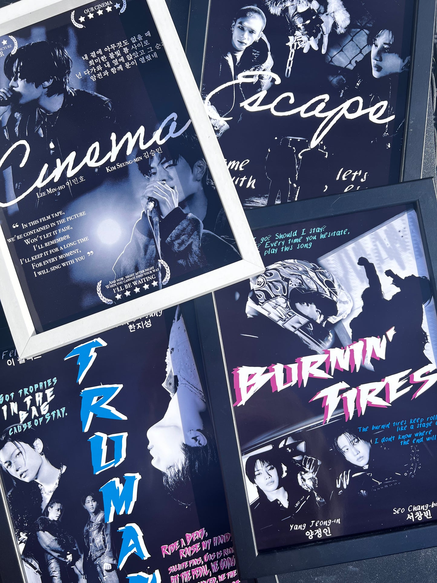 "Escape" Stray kids movie inspired poster