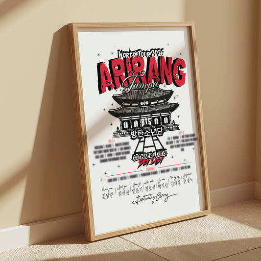 Arirang Tour "Your City" Set List 2026 *Download Version*